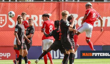 Youth League: Benfica aplica mão cheia na receção ao Bayer Leverkusen