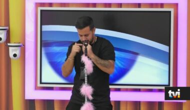 Ana Duarte na casa? Pedro faz imitação (quase) perfeita da cantora: com coregrafia e tudo! - Secret Story