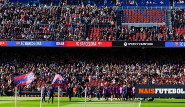 VÍDEO: Barcelona volta a Camp Nou dois anos e meio depois com 23 mil adeptos