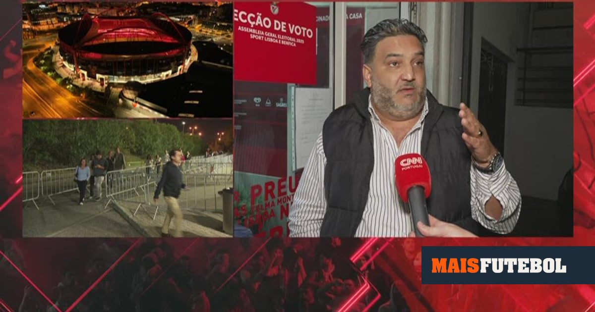 Sócio do Benfica vota em Rui Costa, mas avisa: «Temos familiares a chorar pelo Benfica» - Maisfutebol