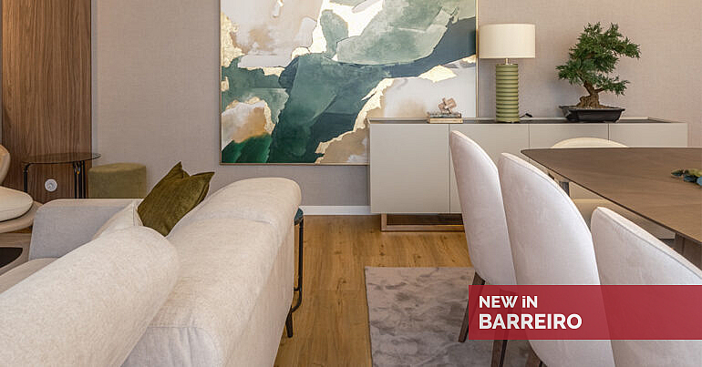 Visitámos o andar modelo do primeiro condomínio fechado do Barreiro — New in Barreiro