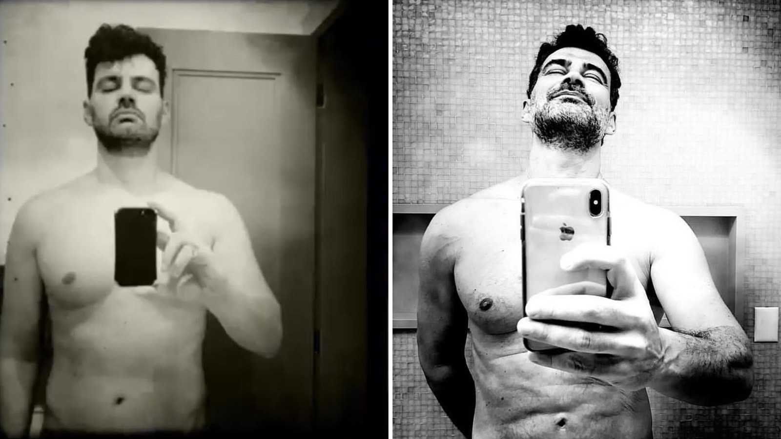 Carmo Dalla Vecchia, de 52 anos, perdeu oito quilos em 2022. Nas redes sociais, ele mostrou a mudança e a sua rotina de treinos — Foto: Reprodução/Instagram