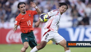 Mundial sub-17: Portugal deixa fugir primeiro lugar com derrota frente ao Japão