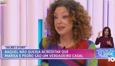 Raquel reage ao segredo de Pedro e Marisa: «Acham normal ele dizer isto à mãe dos filhos dele?» - Notícias de hoje - IOL
