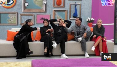 «Quando tu chegas, as pessoas... Tu és oca»: O clima ferveu entre Ana Cristina e Bruno, e a plateia assiste - Secret Story