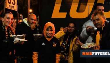 Presidente do Lourosa oferece frango assado a adeptos após jogo no Algarve