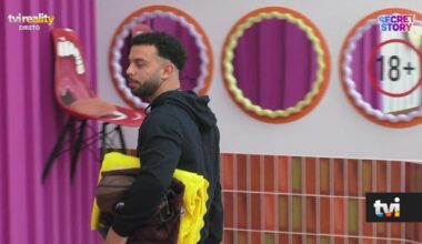 Fábio e Ana saem do quarto secreto. E esta é a reação de Liliana - Secret Story