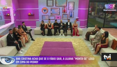 «Sei a mulher para a qual me vou ajoelhar»: Fábio defende Liliana perante tudo e todos - Secret Story