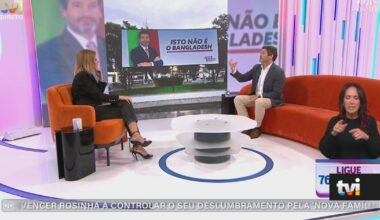 Cristina Ferreira para André Ventura: «Está a falar mais de quem vem do que de quem nasceu aqui» - Dois às 10