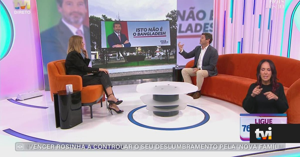 Cristina Ferreira para André Ventura: «Está a falar mais de quem vem do que de quem nasceu aqui» - Dois às 10