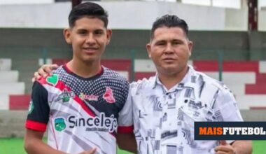 Promessa do futebol colombiano e o pai morrem afogados