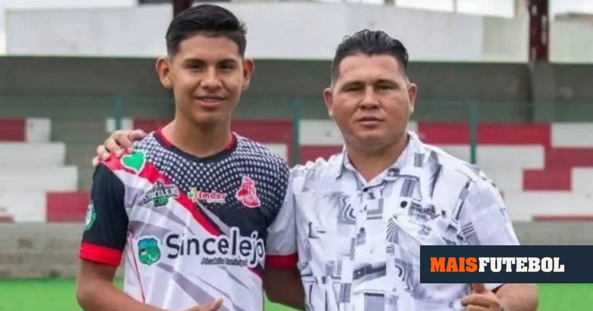 Promessa do futebol colombiano e o pai morrem afogados