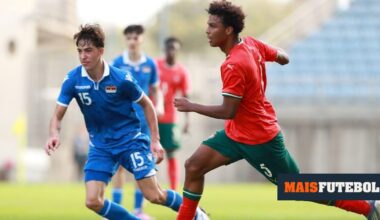 Sub-17: Portugal arranca apuramento para o Europeu com vitória esmagadora