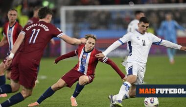 Mundial 2026: Schjelderup na goleada da Noruega, Hungria também vence