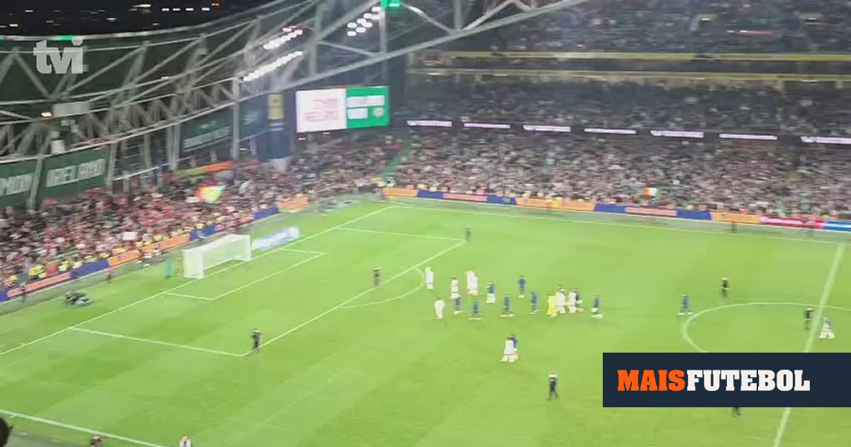 VÍDEO: jogadores da Seleção e adeptos pegados após derrota na Irlanda
