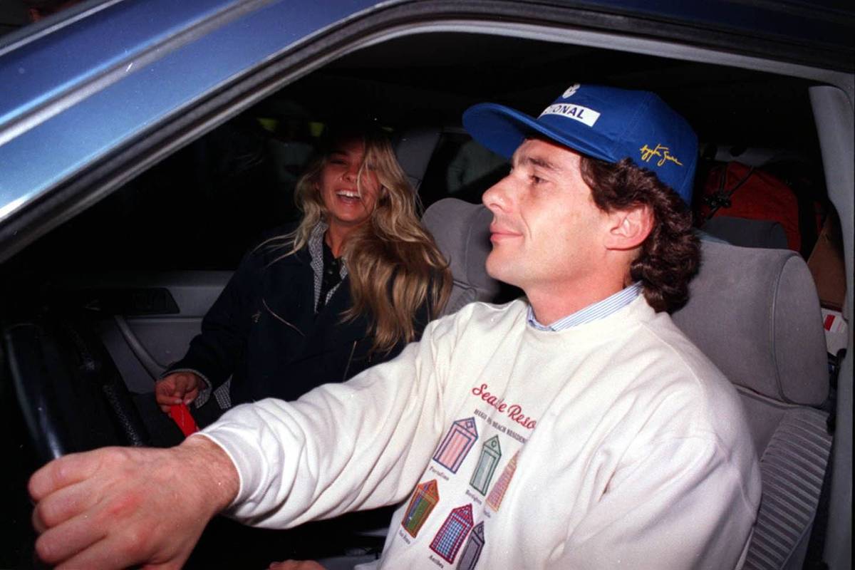Adriane Galisteu disputa biografia de Ayrton Senna - 14/11/2025 - Gustavo Alonso