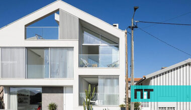 A casa deste arquiteto em Aveiro é inspirada nas habitações da Costa Nova — NiT