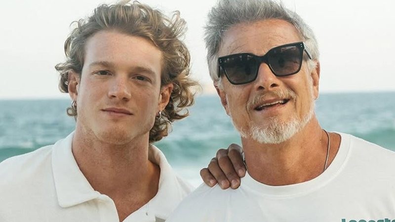 Pedro Novaes segue a carreira do pai, Marcello Novaes — Foto: Reprodução/Instagram