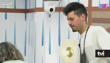 Leandro em forte discussão com Liliana: «Intrometida, mete-te na tua vida» - Secret Story