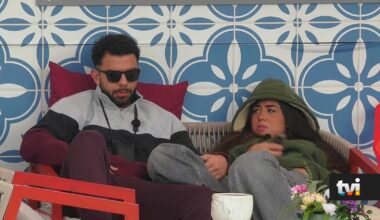 Após discussão com Bruna, Liliana refugia-se em Fábio e desabafa: «Ela está a passar limites» - Secret Story