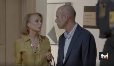 Exclusivo «A Protegida»: É o julgamento de Óscar e Laura faz de tudo para o tramar - Novelas