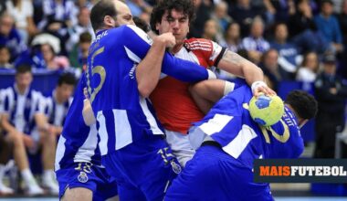 Andebol: FC Porto e Benfica empatam no clássico e o Sporting agradece