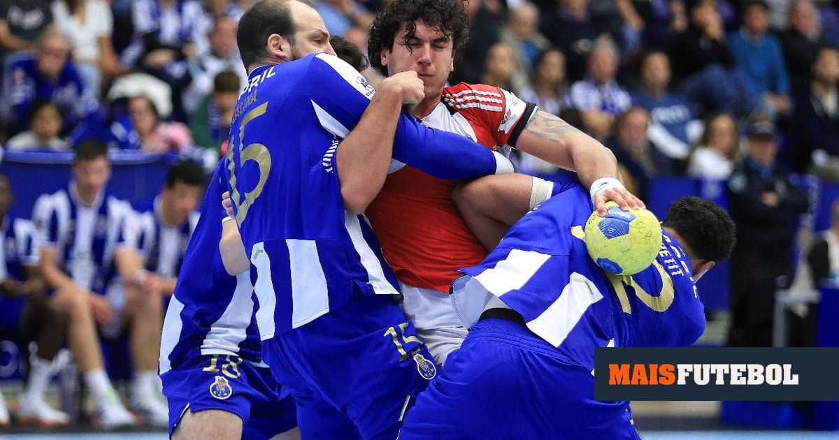 Andebol: FC Porto e Benfica empatam no clássico e o Sporting agradece