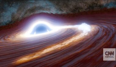 A maior erupção algum dia observada num buraco negro libertou a luz de 10 biliões de sóis