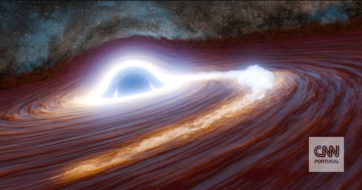 A maior erupção algum dia observada num buraco negro libertou a luz de 10 biliões de sóis