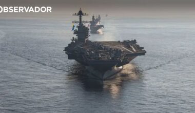 Porta-aviões dos EUA chega ao mar das Caraíbas – Observador