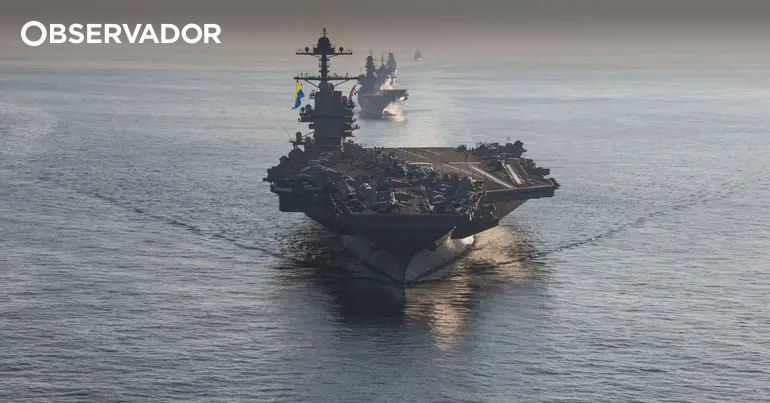 Porta-aviões dos EUA chega ao mar das Caraíbas – Observador