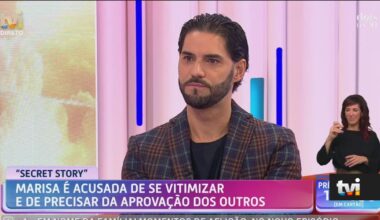 «Estou saturado. Intriguista, uma sonsa falsa…»: Gonçalo Quinaz arrasa concorrente do «Secret Story 9» - TVI