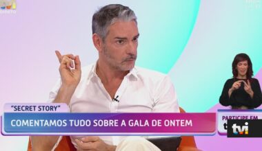 Cláudio Ramos revela informações sobre a amizade de Ana Cristina e Raquel cá fora - TVI
