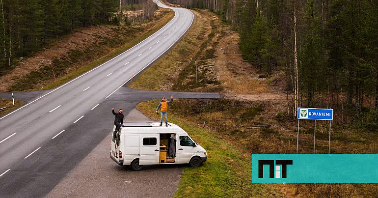Sérgio e Nelson atravessaram 13 países numa carrinha. Agora vivem na Lapónia — NiT