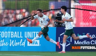 Mundial Sub-17: Portugal marca cinco ao México e está nos «quartos»