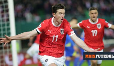 Mundial 2026: Áustria qualifica-se para o Mundial 28 anos depois com empate