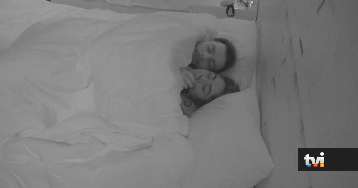 Depois das discussões, Fábio e Liliana fazem as pazes debaixo dos lençóis - Secret Story