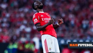 Benfica: Lukebakio sofre fratura no tornozelo e vai parar três meses