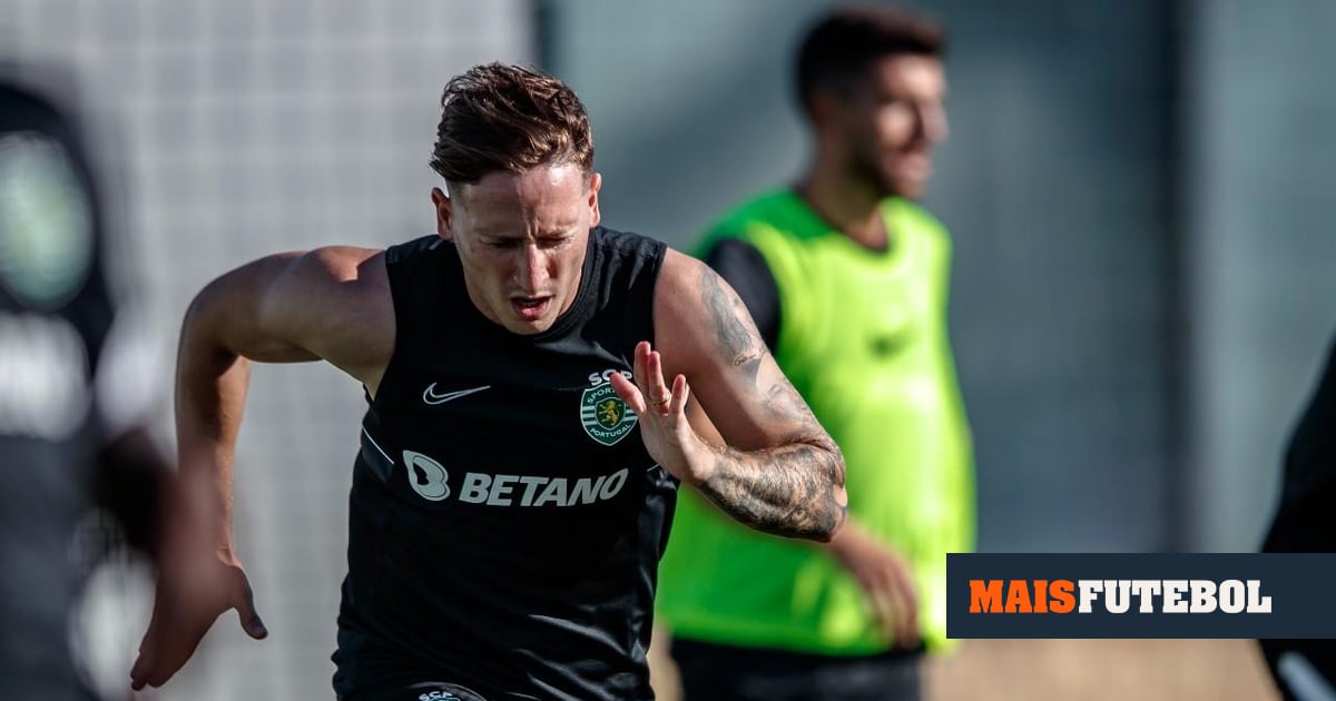 Sporting: Nuno Santos volta a correr em Alcochete