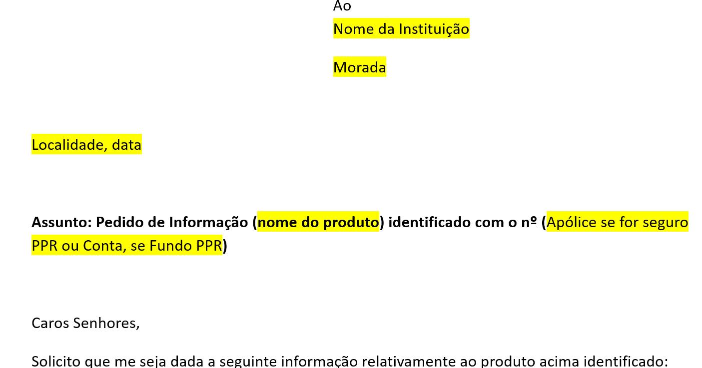 Use esta MINUTA para saber quanto está a render (ou não) o seu PPR