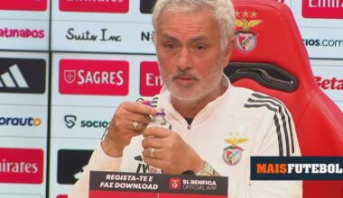 Mourinho fala sobre Rafa e acaba por se engasgar: «A aletria estava fantástica» - Maisfutebol