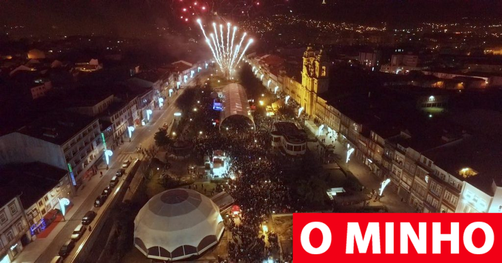 Passagem de ano em Braga volta a ser ao ar livre (e vai ter concerto dos Vizinhos)