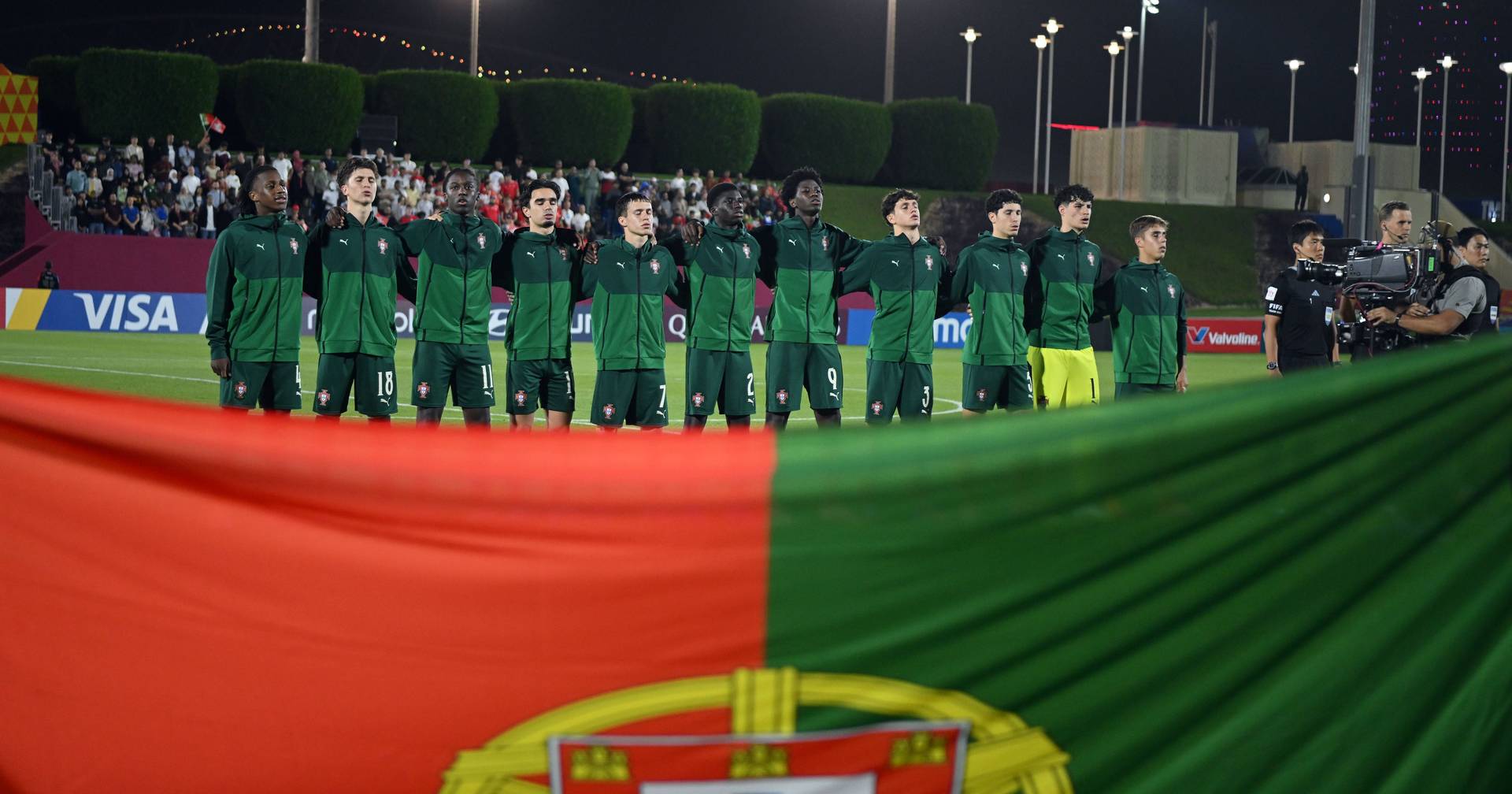Portugal bate a Suíça e avança para as 'meias' do Mundial sub-17