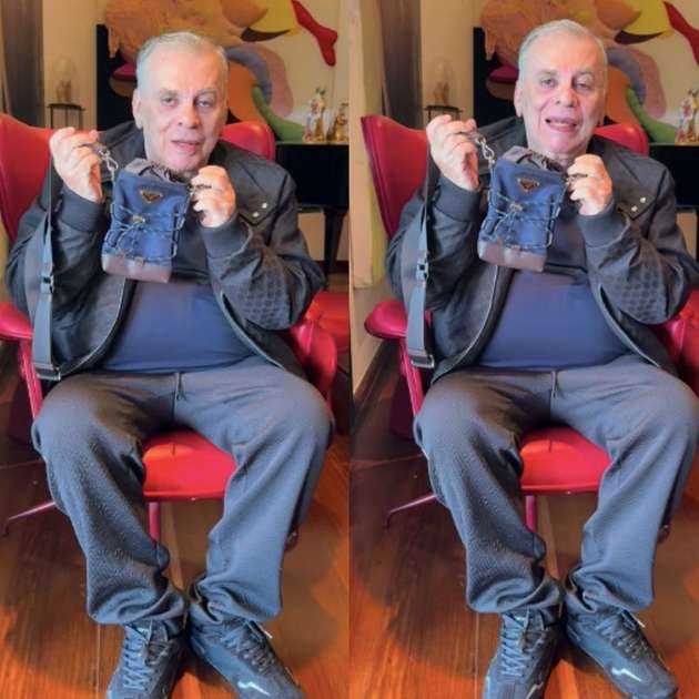 Walcyr Carrasco exibe presente de luxo de quase R$ 10 mil que ganhou de Larissa Manoela - Zoeira