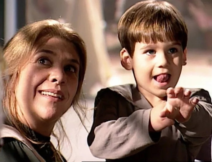 Nicolas Prattes em 'Terra nostra', em 2000 — Foto: Reprodução