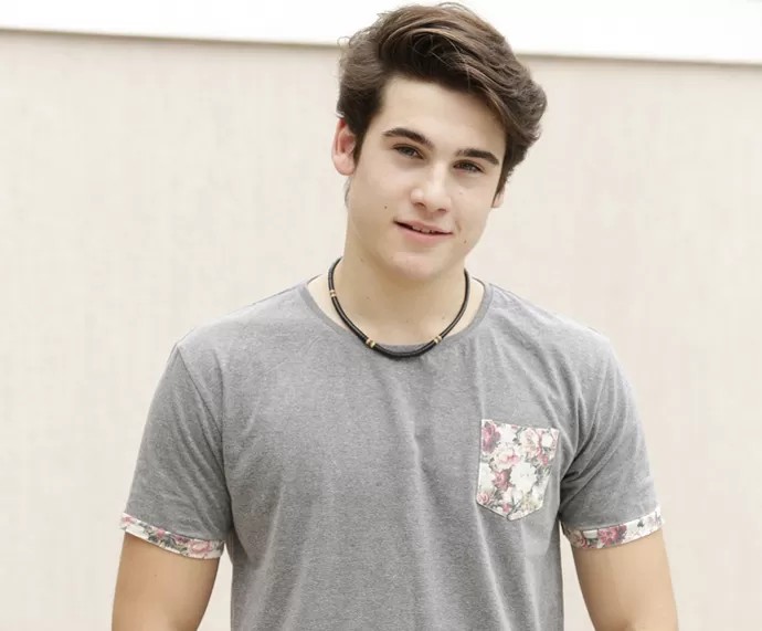 Nicolas Prattes em 'Malhação', em 2016 — Foto: Reprodução
