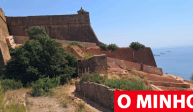 Grupo de Braga evita derrocadas em forte que remonta ao tempo dos descobrimentos