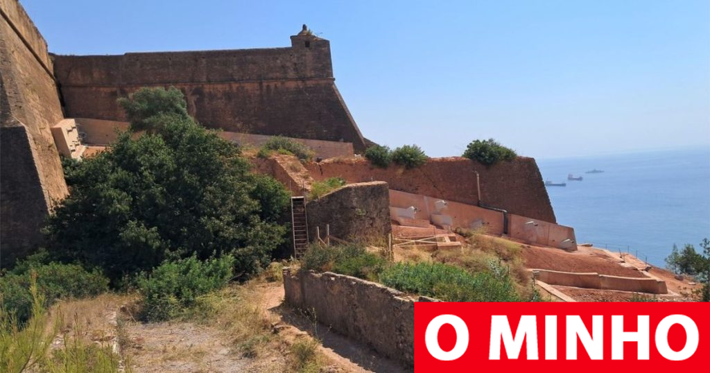 Grupo de Braga evita derrocadas em forte que remonta ao tempo dos descobrimentos