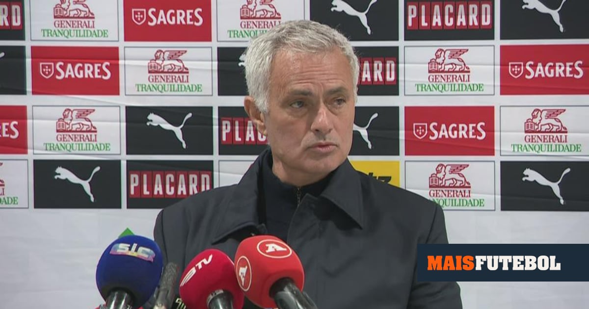 Mourinho: «Rodrigo Rêgo? Quem vê os miúdos a passar à frente...» - Maisfutebol