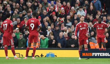 Pesadelo continua para o campeão: Nottingham arrasa Liverpool em Anfield